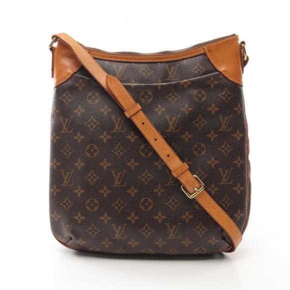LOUIS VUITTON Brown Monogram Leather Shoulder Bag - Picture 1 of 11